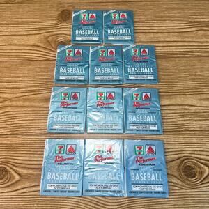 Vintage Sealed 1992 Fleer Performer 7-11/CITGO RARE 1st Edition Promo Lot of 11